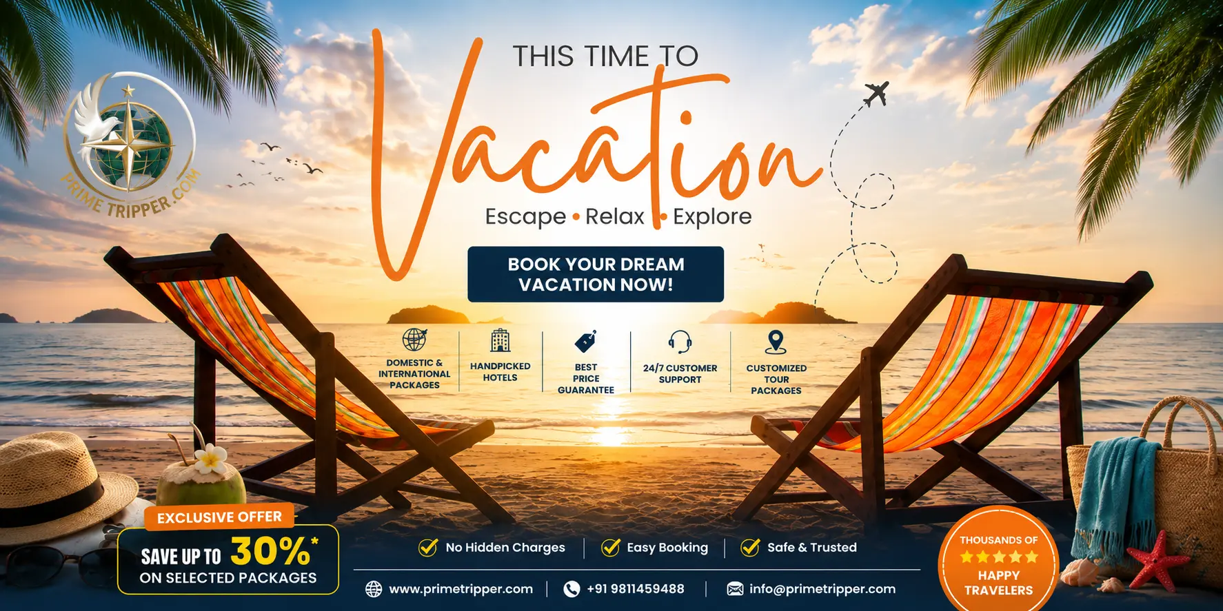 Prime Tripper - India's Most Trusted Tour And Travel Company